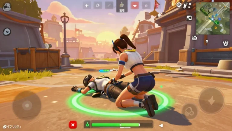 captura de gameplay de free fire donde 1